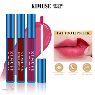 Kimuse ลิปสติก ลิปกลอส เนื้อแมตต์ เพิ่มความชุ่มชื้น