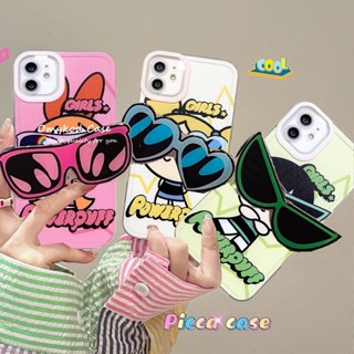 🌈Ready Stock 🏆Xiaomi 11 Lite 11T 10T Pro Xiami 12 Xiaomi Poco F3 M3 M4 5G X3 Poco X4 Pro 5G Cartoon Creative Phone Case Whith Glasses Holder Anti -falling Back Cover