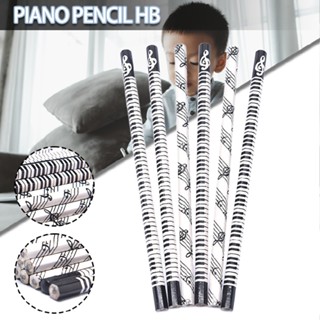 New 12pcs Musical Note Pencil Pencil Music Stationery Piano School Students