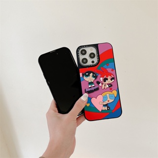 เคสโทรศัพท์มือถือ ซิลิโคน กันกระแทก ลาย Powerpuff Girls คุณภาพสูง สําหรับ iPhone 14 13 12 Pro Max 11 Pro Max X XR XS 7 8 plus