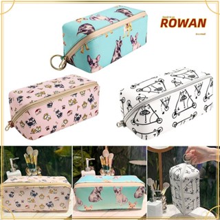 ROWANS กระเป๋าเครื่องสําอาง กระเป๋าคลัทช์ แบบพกพา จุของได้เยอะ