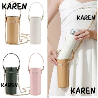 Karen กระเป๋าใส่ขวดน้ํา พร้อมสายคล้อง สําหรับเล่นกีฬากลางแจ้ง