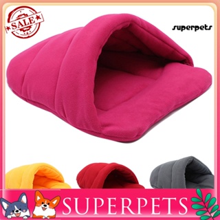 Superpets เต็นท์นอน ผ้าฟลีซ แบบหนา ให้ความอบอุ่น สําหรับสัตว์เลี้ยง สุนัข แมว