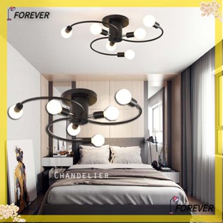 Forever โคมไฟระย้า โคมไฟเพดาน ดีไซน์เรียบง่าย สําหรับห้องนอน