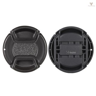 Fw 55mm Center Pinch Snap-on Lens Cap Cover Keeper Holder for    Olympus DSLR Camera Camcorder