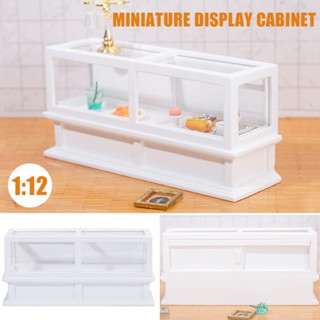 1:12 Dollhouse Miniature Display Cabinet Bakery Cake Store Showcase Shelf