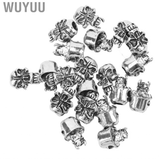 Wuyuu Hair Braiding Beard Decoration Precise Craftsmanship  Inner Diameter Jewelry Beads for Weddings Men