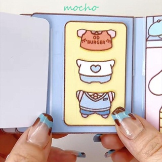 Mocho สติกเกอร์ ลายการ์ตูน Melody Quiet Book My Melody Cinnamoroll แฮนด์เมด DIY ของเล่นสําหรับเด็ก