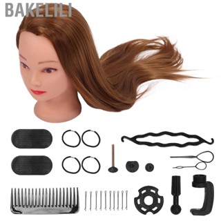 Bakelili Hair Mannequin Head Hairdresser Practice Training Hairdressing Styling