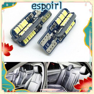 Espo หลอดไฟติดป้ายทะเบียนรถยนต์ 2 ชิ้น หลอดไฟ 2 ชิ้น 48SMD 3014 COB LED