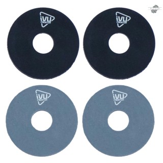 {fly} Ivu Creator SB บล็อกยางล็อคสายคล้องคอกีตาร์ 4 ชิ้น