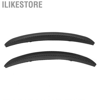 Ilikestore 2pcs 250mm/9.84in Carbon Fiber Style Wheel Decor Strips Eyebrow Protector Universal