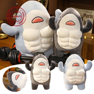 ตุ๊กตาฉลามน่ารัก 3D สุดเท่ ของเล่นสําหรับเด็ก X6M2
