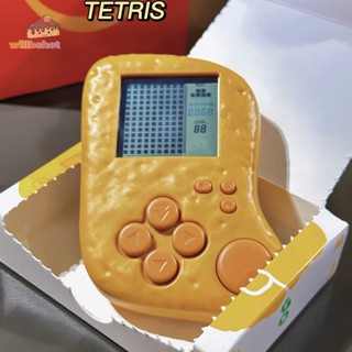 [WillbehotT] โมเดลฟิกเกอร์ McDonalds McNuggets Game Tetris ของเล่นสําหรับเด็ก