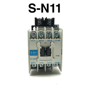 ไทย จากไทย แมกเนติก S-N11 Magnetic Contactor 24V 220V 380V ส่งทุกวัน ทักจ้า