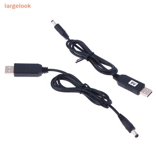 [largelook] โมดูลอะแดปเตอร์แปลงพลังงาน USB DC 5V เป็น DC 9V 12V 2.1x5.5 มม. ตัวผู้