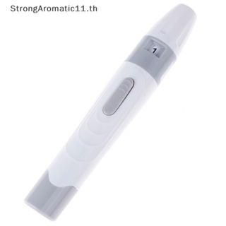 Strongaromatic อุปกรณ์ปากกาแลนซิ่ง ปรับความลึกได้ 5 ระดับ สําหรับตรวจเบาหวาน เลือด