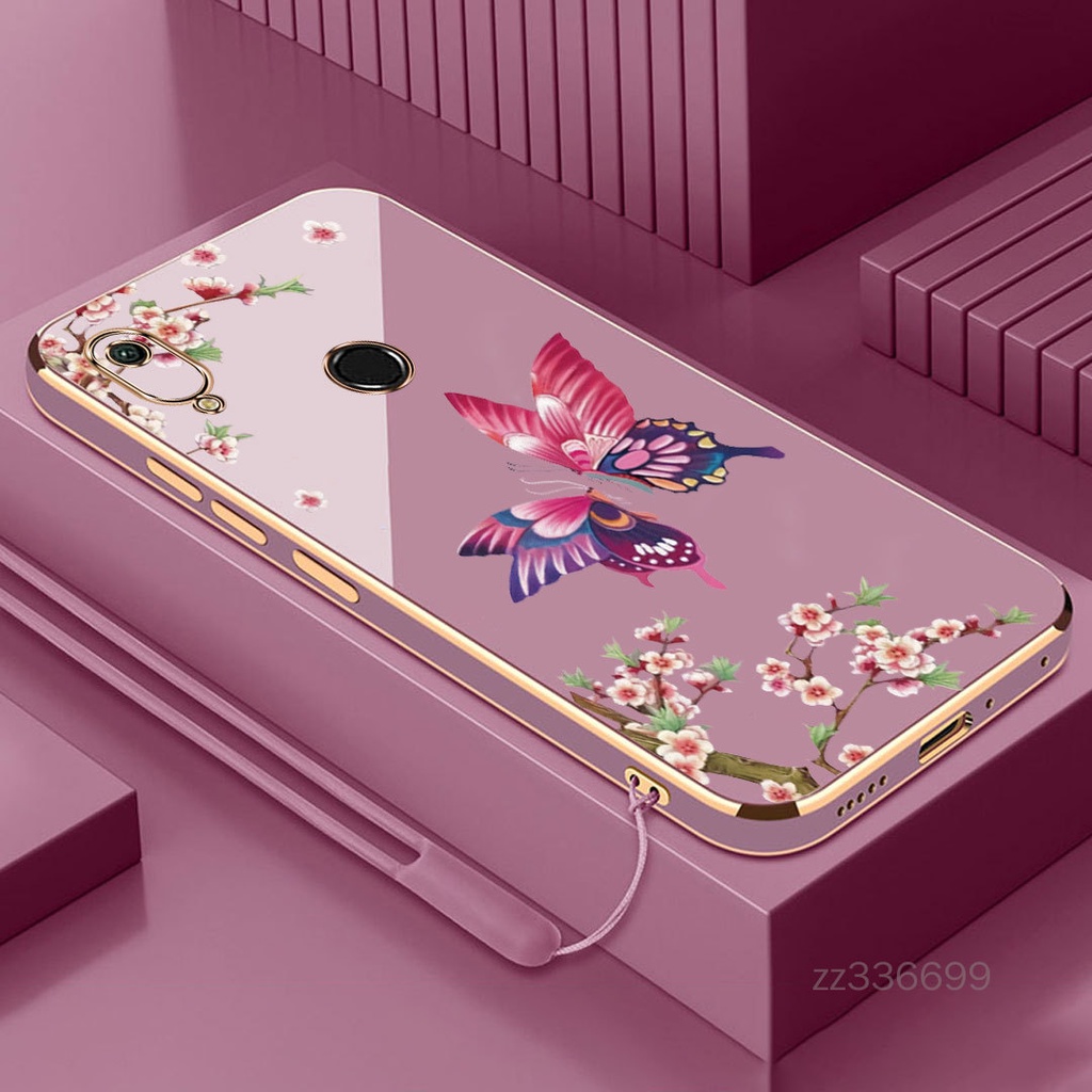 เคส Huawei Y6P Huawei y6 2019 y6s y6 prime Huawei y6 pro 2019 เคสโทรศัพท์ ชุบขอบตรง ซิลิโคน เคสโทรศั