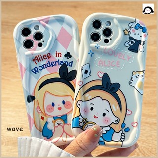 FOR IPHONE 6 6S 7 8 14 PLUS X XS XR 11 12 13 MINI MAX PRO Alice Wave Case