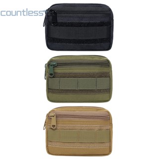 Molle กระเป๋าคาดเอว ลายพราง ขนาดเล็ก สําหรับผู้ชาย ผู้หญิง [countless.th]