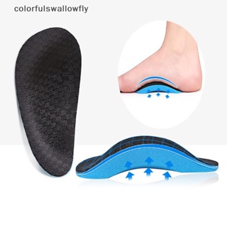 Colorfulswallowfly แผ่นรองพื้นรองเท้า ส้นแบน แบบมืออาชีพ COD