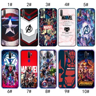 เคสใส ลาย Marvel Avengers สําหรับ OPPO A15 A15S A16 A16S A53S A56 A55 A94 F19 Pro MZD114