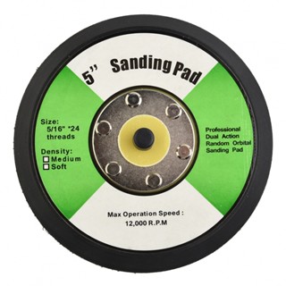 ⚡NEW 8⚡Sanding Pad 125mm Abrasive And Backing Hook Loop Polish Sanding Newest