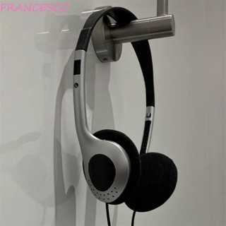 Francesco หูฟังแบบมีสาย Y2k 80s 90s 3.5 มม. สไตล์เรโทร สีฟ้า สีดํา