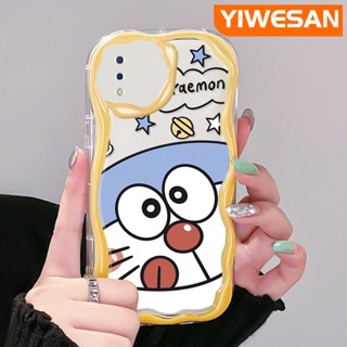 เคสโทรศัพท์มือถือแบบนิ่ม ใส กันกระแทก ลายการ์ตูนโดราเอมอนน่ารัก สําหรับ VIVO Y93 Y93s Y91 Y91i Y95