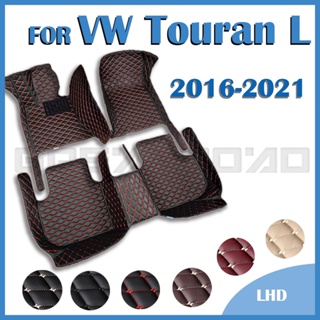 แผ่นรองพื้นรถยนต์ RHD อุปกรณ์เสริม สําหรับ VW Volkswagen Touran L Seven Seats 2016 2017 2018 2019 2020 2021