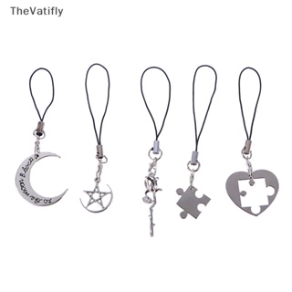 [TheVatifly] ใหม่ พวงกุญแจ เชือกเส้นเล็ก จี้ห้อยโทรศัพท์ แฮนด์เมด ของขวัญคู่รัก [Preferred]