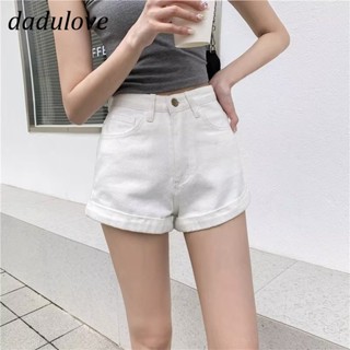 DaDulove💕 New American Ins High Street Thin Denim Shorts Niche High Waist Loose Wide Leg Pants Hot Pants