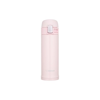 ZOJIRUSHI Water Bottle Stainless Steel Mug Bottle, Lightweight, Keep Cool, One-touch Open Type, 300ml, Pearl Pink SM-PB30-PP