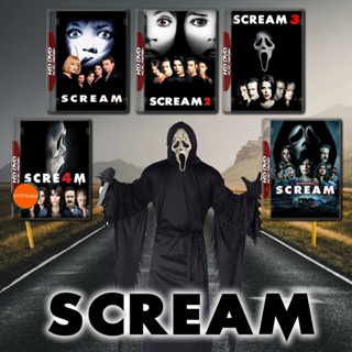 หนังแผ่น DVD SCREAM สครีม หวีดสุดขีด ภาค 1 - 5 DVD Master เสียงไทย (เสียง ไทย/อังกฤษ ซับ ไทย/อังกฤษ) หนังใหม่ ดีวีดี