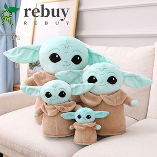 Rebuy Yoda หมอนตุ๊กตานุ่ม รูปการ์ตูนเอเลี่ยนน่ารัก ของเล่นสําหรับเด็ก