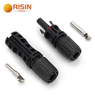 ส่งฟรี ตัวเชื่อมต่อพลังงานแสงอาทิตย์ RISIN MC4 30A 1500V PV IP68 กันน้ํา สําหรับแผงพลังงานแสงอาทิตย์ และสายเคเบิล