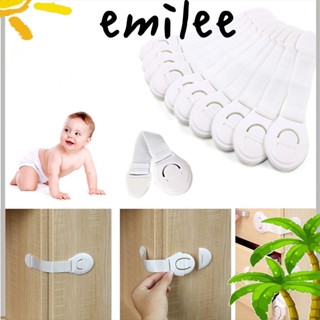 Emilee สายรัดตู้ เพื่อความปลอดภัยของเด็ก 10 ชิ้น