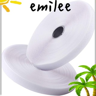 Emilee เทปตะขอและห่วง มีกาวในตัว อุปกรณ์เสริมโซฟา กาวซุปเปอร์ตะขอและห่วงรัด