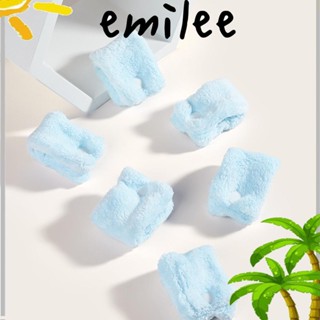 Emilee ที่ดัดผม แท่งยืดหยุ่น กํามะหยี่ ไร้ความร้อน 6 ชิ้น