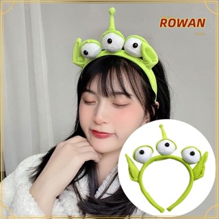 Rowans ที่คาดศีรษะ ตุ๊กตาเอเลี่ยน สีเขียว กันลื่น อุปกรณ์เสริม