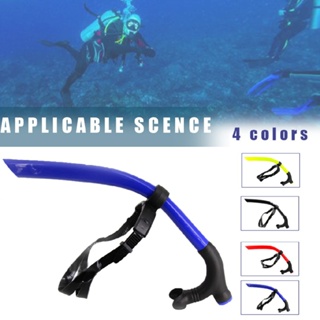 Silicone Swimming Dry Snorkel Diving Breathing Tube Adult Pool Swim Trainer