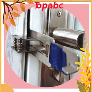 TOP Security Anti-theft Door Stop Apartment Travel Anti-Theft Lock Punch-free Door Locks Dormitory Travel Stainless Steel Motel Hotel Portable Stopper
