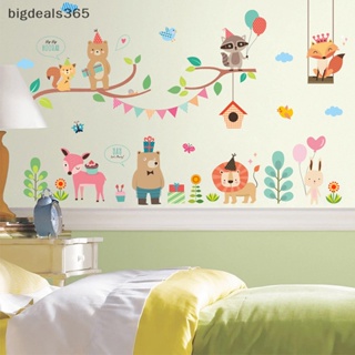 [bigdeals365] สติกเกอร์ติดผนัง ลายสวนสัตว์ป่า ป่า คริสต์มาส สําหรับร้านค้า หน้าต่าง
 ใหม่ พร้อมส่ง