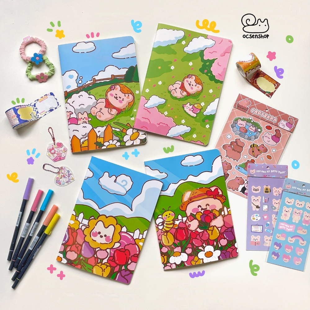 สมุดบันทึก Farm Snail B5