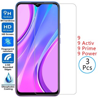 ฟิล์มกระจกนิรภัยกันรอยหน้าจอ สําหรับ xiaomi redmi 9 activ prime redmi9 9activ 9prime 9power readmi remi