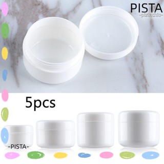 Pista กระปุกใส่ครีมทาหน้า ลิปบาล์ม ขวดเครื่องสําอาง ขนาดเล็ก สีสันสดใส