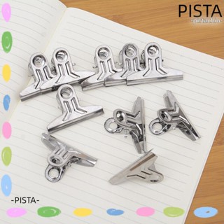 Pista 10 ชิ้น คลิปถุงขนม สเตนเลส ที่เก็บอาหาร คลิปอาหาร สําหรับห้องครัว