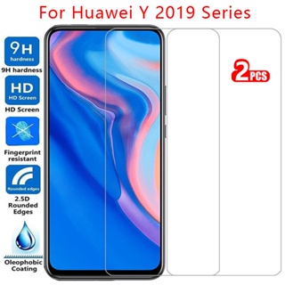 ฟิล์มกระจกนิรภัยกันรอยหน้าจอ สําหรับ huawei y5 y6 y7 pro y9 prime 2019 y 5 6 7 9 5y 6y 7y 9y huwei 9h