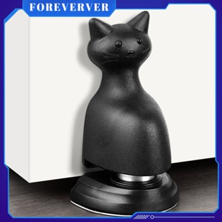 ประตูหยุด Creative Cat Shape Magnetic Door Stopper Non-punch Door Holder Wind-proof Anticollision Door Suction Door Rear Fixer fore