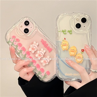 เคสโทรศัพท์มือถือแบบนิ่ม ใส ลายการ์ตูนเป็ด กระต่ายน่ารัก สําหรับ Xiaomi Redmi 12C 12 A1 10C 10A 10 9 9A 9C 9T Redmi Note 12 12s 11 11s 10 10s 9 9s 8 Pro Xiaomi 11 Lite Poco X3 Pro